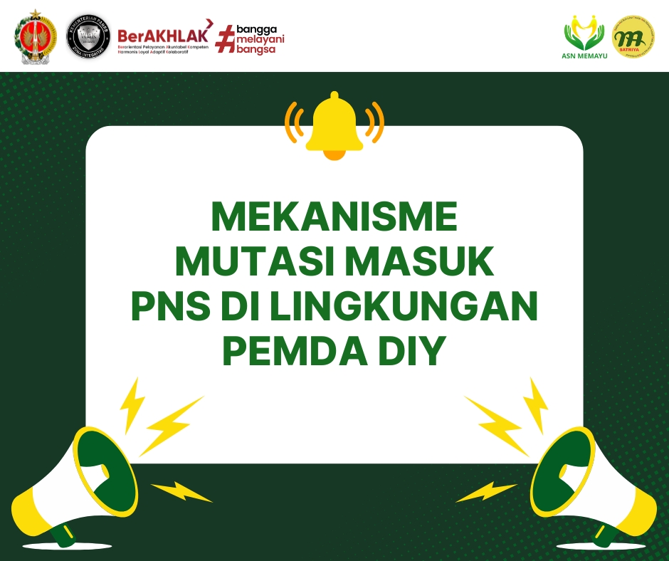Mutasi ke Pemda DIY, Gratis dan Transparan! Yuk, Simak Prosedurnya